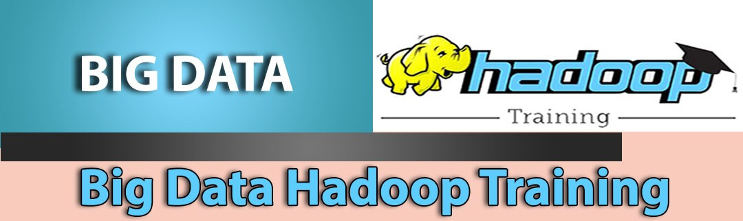 Banner image with the text big data haddop training